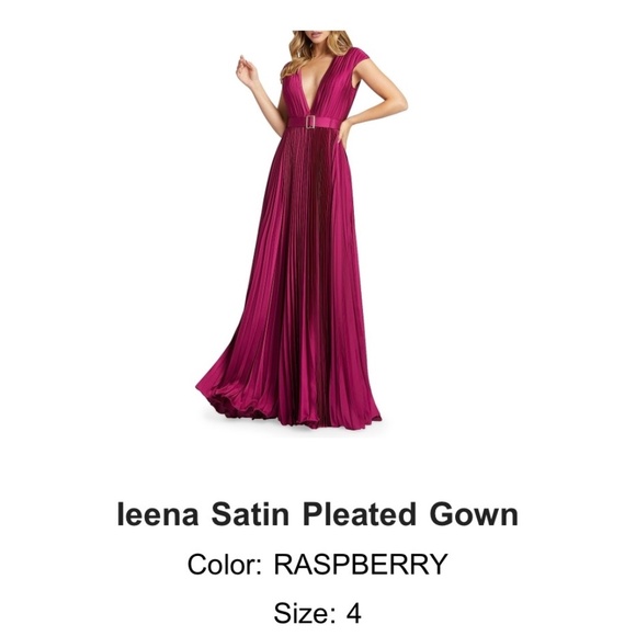 New Mac Duggal Berry gown - Picture 1 of 2